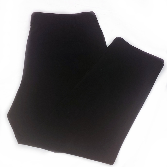 The Torie Straight Black Trouser Pants - Picture 3 of 5